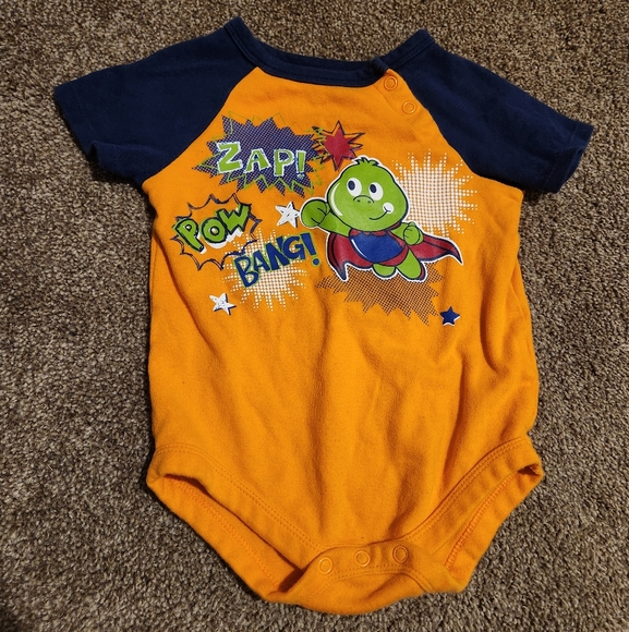 Garanimals 12 Months Boy's Short Sleeve Bodysuit - Picture 2 of 4